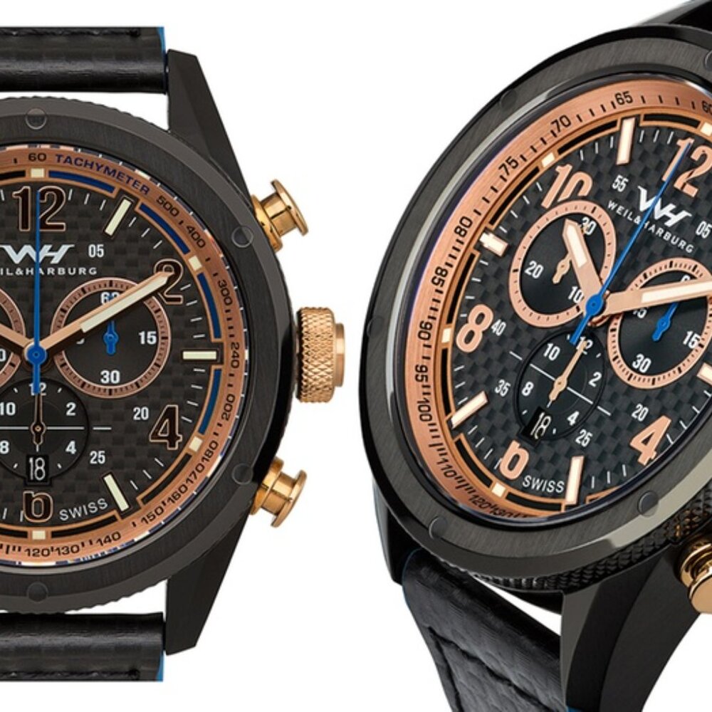 Weil & Harburg Peake 47.5mm Case Swiss Watch